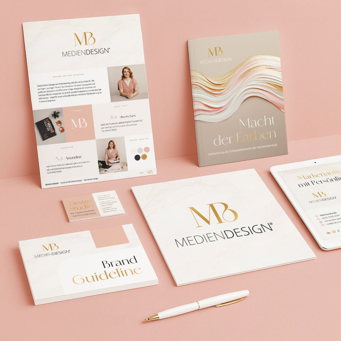 Brand Design Business von MB Mediendesign® für Markenauftritte mit Persönlichkeit