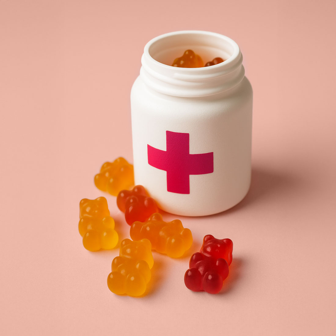 Gummibärchen als süße "Medikamente"